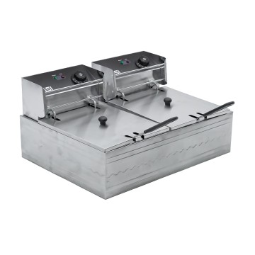 Фритюрница Eksi 6+6L