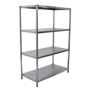 Стеллаж из нержавеющей стали 1200х600х1770 труба